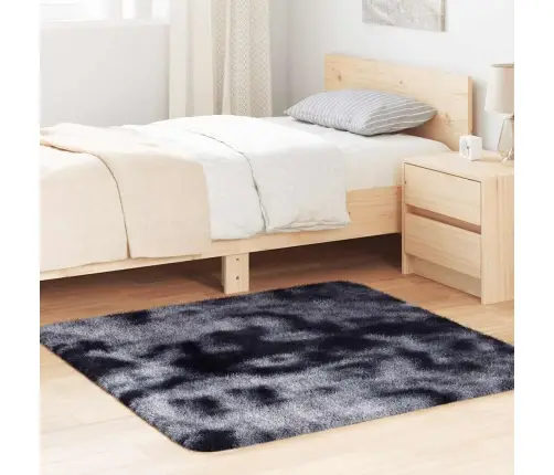 Paklājs, 120X120 Cm, Shaggy, Navarra, Tumši Pelēka, Poliesters Vidaxl