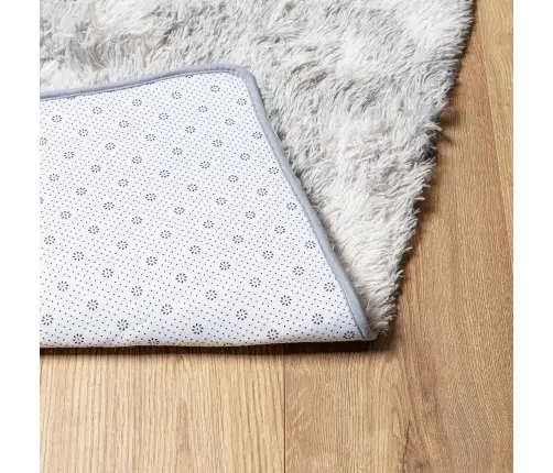 Kõrge Narmaga Shaggy Vaip, Navarra, Hõbehall, 120X120 Cm