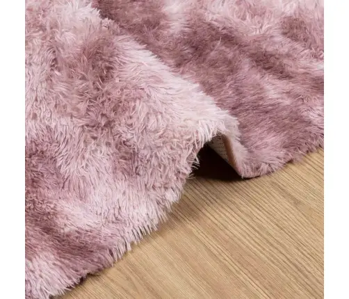 Shaggy Tipo Kilimas, Navarra, 160X160 cm Dulkėta Rožinė Shaggy Tipo Kilimas, Navarra, 160X160 cm Dulkėta Rožinė