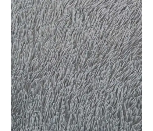 Shaggy Tipo Kilimas, Navarra, 160X160 cm Šviesiai Pilka