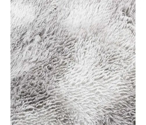 Shaggy Tipo Kilimas, Navarra, 160X160 cm Sidabrinė Pilka