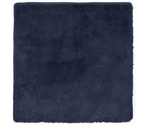 Paklājs, 200X200 Cm, Shaggy, Navarra, Zila, Poliesters Vidaxl