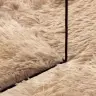 Shaggy Tipo Kilimas, Navarra, 240X240 cm Smėlio, Poliesteris Shaggy Tipo Kilimas, Navarra, 240X240 cm Smėlio, Poliesteris