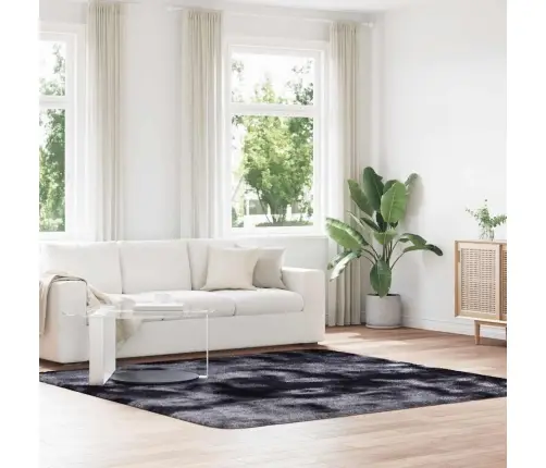 Paklājs, 240X240 Cm, Shaggy, Navarra, Tumši Pelēka, Poliesters Vidaxl