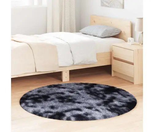 Kõrge Narmaga Shaggy Vaip, Navarra, Tumehall, 120X120 Cm