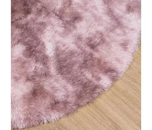 Kõrge Narmaga Shaggy Vaip, Navarra, Tolmune Roosa, 120X120 Cm