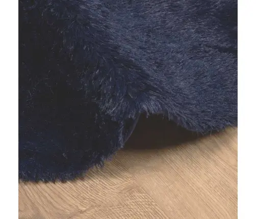 Paklājs, 120X120 Cm, Shaggy, Navarra, Zila, Poliesters Vidaxl