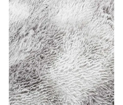 Shaggy Tipo Kilimas, Navarra, 120X120 cm Sidabrinė Pilka