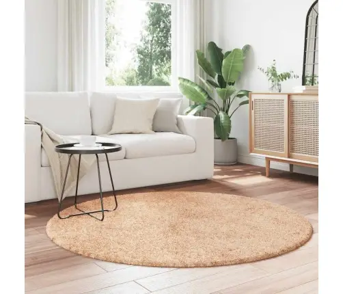 Paklājs, 160X160 Cm, Shaggy, Navarra, Bēšs, Poliesters Vidaxl Paklājs, 160X160 Cm, Shaggy, Navarra, Bēšs, Poliesters Vidaxl