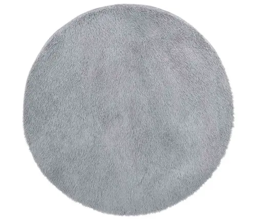 Paklājs, 160X160 Cm, Shaggy, Navarra, Gaiši Pelēka, Poliesters Vidaxl