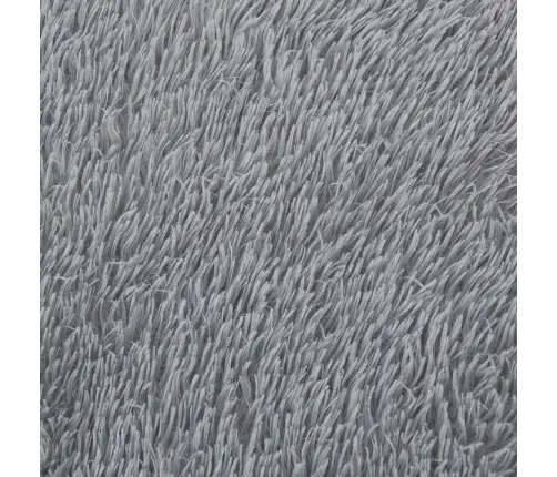 Paklājs, 160X160 Cm, Shaggy, Navarra, Gaiši Pelēka, Poliesters Vidaxl