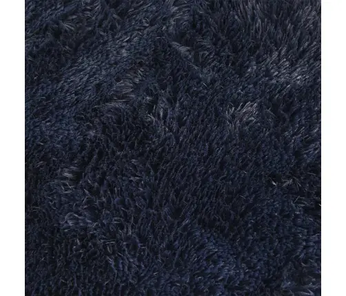Paklājs, 160X160 Cm, Shaggy, Navarra, Zila, Poliesters Vidaxl