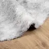 Kõrge Narmaga Shaggy Vaip, Navarra, Hõbehall, 160X160 Cm