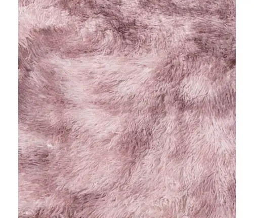 Shaggy Tipo Kilimas, Navarra, 200X200 cm Dulkėta Rožinė