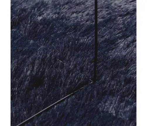 Paklājs, 200X200 Cm, Shaggy, Navarra, Zila, Poliesters Vidaxl