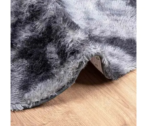 Kõrge Narmaga Shaggy Vaip, Navarra, Tumehall, 240X240 Cm