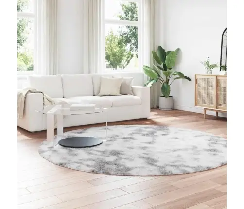 Paklājs, 240X240 Cm, Shaggy, Navarra, Sudrabaini Pelēka Vidaxl