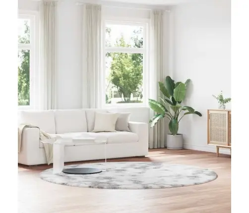 Paklājs, 240X240 Cm, Shaggy, Navarra, Sudrabaini Pelēka Vidaxl