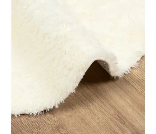 Shaggy Tipo Kilimas, Navarra, 300X200 cm Kreminė, Poliesteris