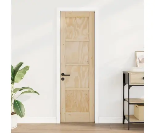 Iekštelpu Durvis Orkdal Brūna 61 X 198,5 Cm Saplāksnis Vidaxl