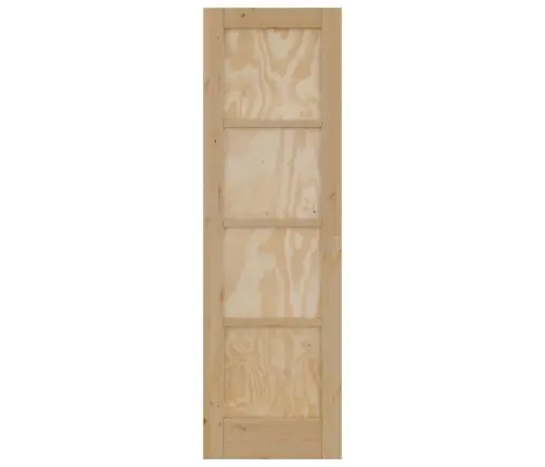 Iekštelpu Durvis Orkdal Brūna 61 X 198,5 Cm Saplāksnis Vidaxl