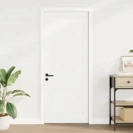 Iekštelpu Durvis Orkdal Balts 83 X 211 Cm Saplāksnis Vidaxl