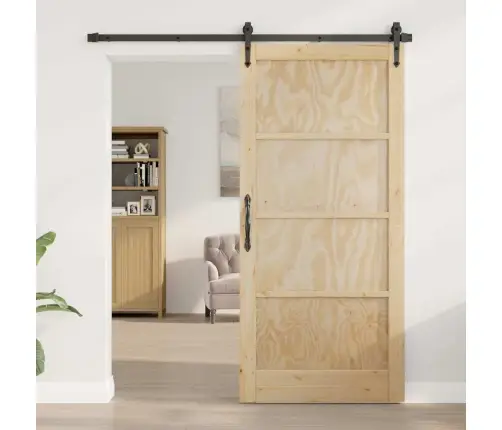 Vidaus Durys Ruda 93 X 202 Cm Fanera