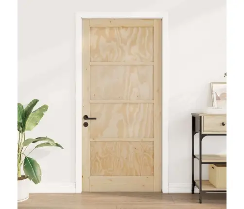 Vidaus Durys Ruda 93 X 202 Cm Fanera