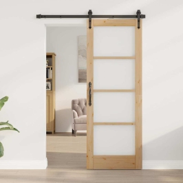 Iekšējās Durvis Ar Stiklu Orkdal Brūna 73.5 X 198.5 Cm Vidaxl