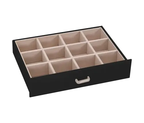 Ehtekarp 5-Kihiline Peegliga Lukustatav Must