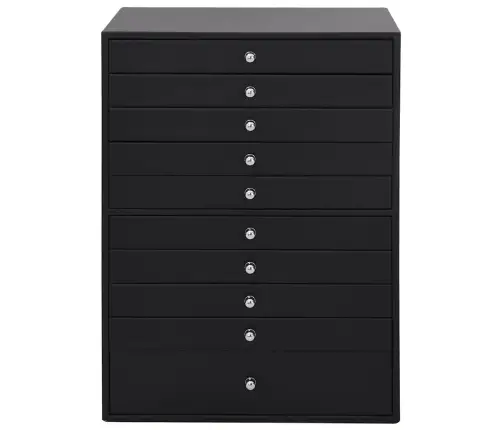 Rotaslietu Kastīte 10 Slāņu Pulksteņu Turētājiem 29X20,5X40,5Cm Vidaxl