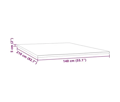 Kattemadrats 140X210X5 Cm