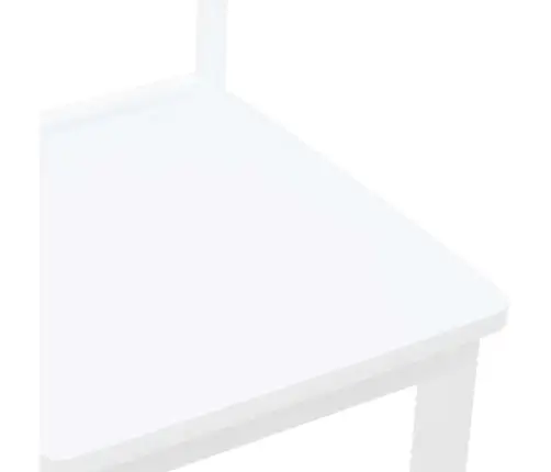 Ēdamistabas Krēsli 2 Gab. Balta Masīvkoka Gumija Vidaxl