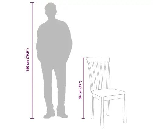 Ēdamistabas Krēsli Ar Spilveniem 2 Gab. Brūna Masīvkoka Gumija Vidaxl