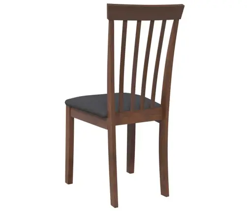 Ēdamistabas Krēsli Ar Spilveniem 2 Gab. Brūna Masīvkoka Gumija Vidaxl