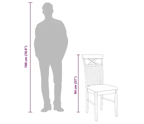 Ēdamistabas Krēsli Ar Spilveniem 2 Gab. Balta Masīvkoka Gumija Vidaxl