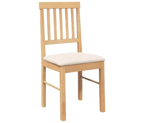 Valgomojo Kėdės Su Pagalvėlėmis 2 Vnt Medžio Masyvo Guma