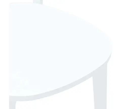 Ēdamistabas Krēsli 2 Gab. Balta Masīvkoka Gumija Vidaxl