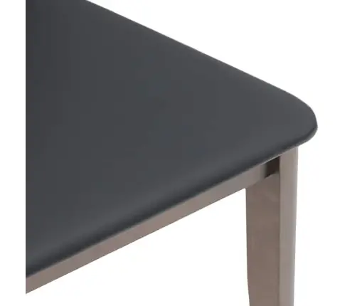 Ēdamistabas Krēsli Ar Spilveniem 2 Gab. Brūna Masīvkoka Gumija Vidaxl