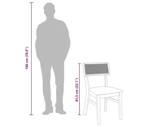 Ēdamistabas Krēsli Ar Spilveniem 2 Gab. Brūna Masīvkoka Gumija Vidaxl