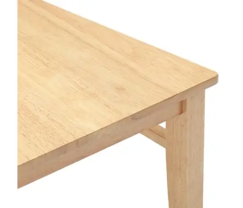 Ēdamistabas Krēsli 2 Gab. Masīvkoka Gumija Vidaxl