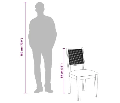 Ēdamistabas Krēsli Ar Spilveniem 2 Gab. Brūna Masīvkoka Gumija Vidaxl