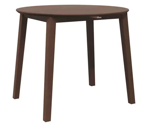 Ēdamgalds Brūns Masīvkoka Gumija Vidaxl