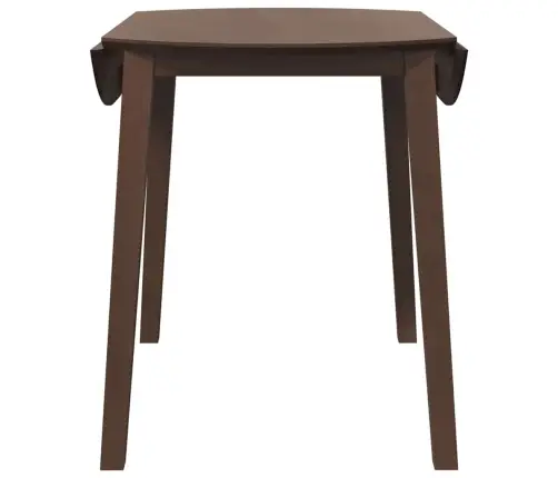 Ēdamgalds Brūns Masīvkoka Gumija Vidaxl