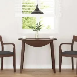 Ēdamgalds Brūns Masīvkoka Gumija Vidaxl