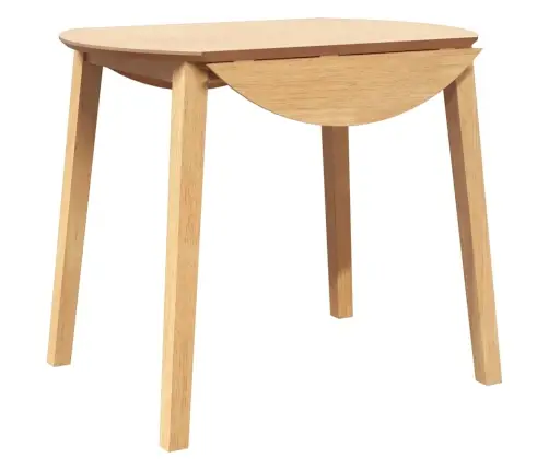 Ēdamgalds Dabīga Masīvkoka Gumija Vidaxl