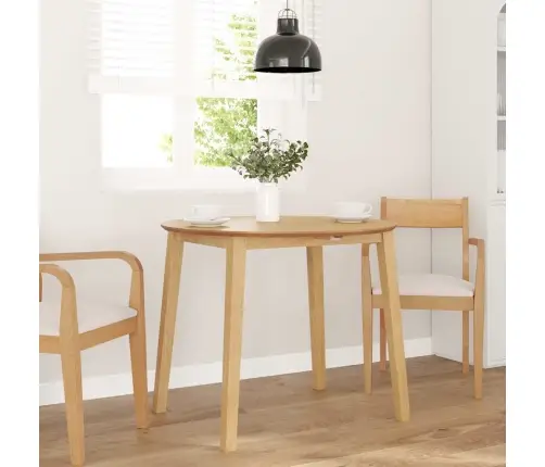 Ēdamgalds Dabīga Masīvkoka Gumija Vidaxl