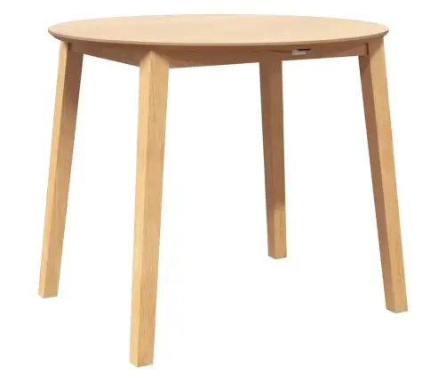 Ēdamgalds Dabīga Masīvkoka Gumija Vidaxl