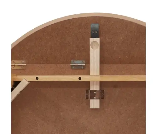 Ēdamgalds Dabīga Masīvkoka Gumija Vidaxl