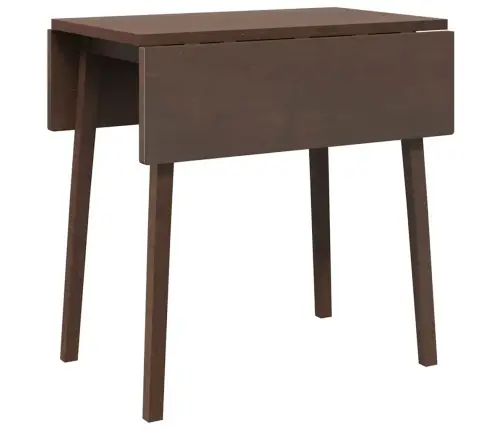 Valgomojo Stalas Ruda Medžio Masyvo Guma